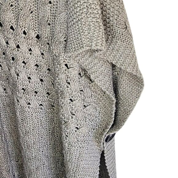 Autum Cashmere Poncho Pullover Cowl Neck Sweater OS - Picture 6 of 6